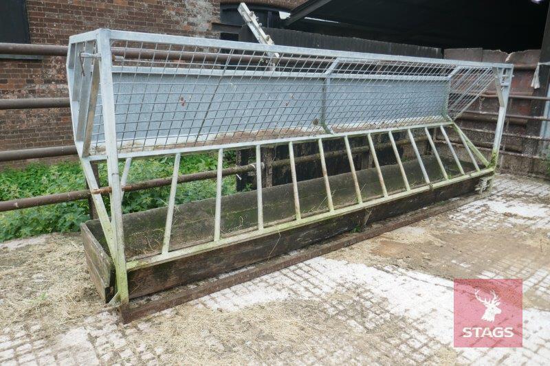 15' FREE STANDING GALV HAY RACK