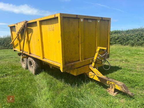 1991 GULL 10T GRAIN/SILAGE TRAILER