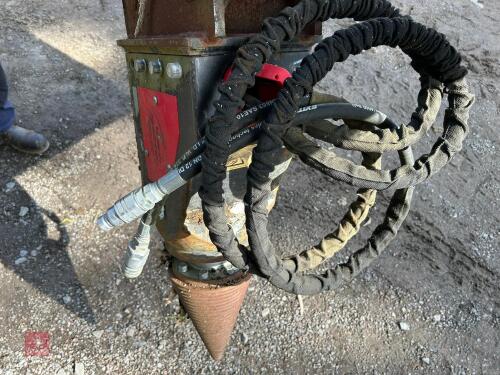 BLACK SPLITTER DIGGER LOG CORCK SCREW