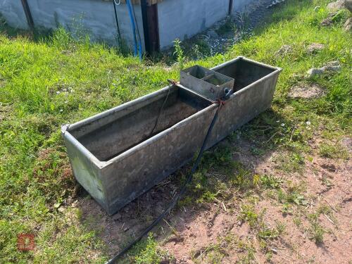 GALVANISED 6' TROUGH/PLANTER