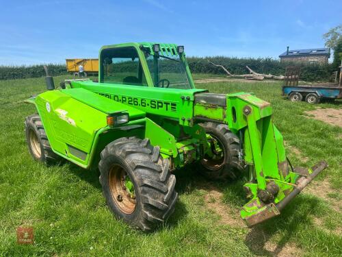 2005 MERLO P26.6.SPT TELEHANDLER