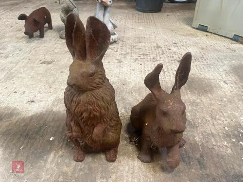 2 CAST EFFECT RABBITS