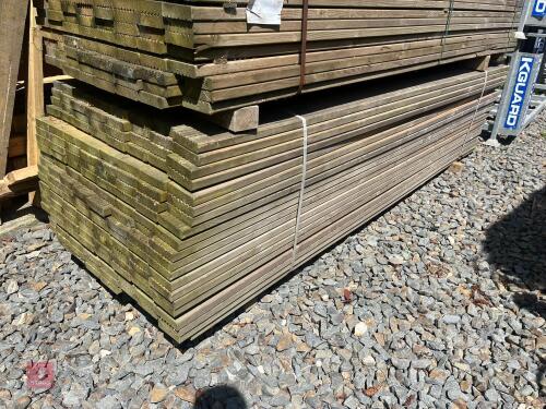 20 X 3M LENGTHS OF DECKING