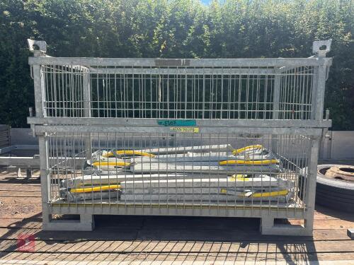 1.6M X 0.75M GALVANISED STILLAGE