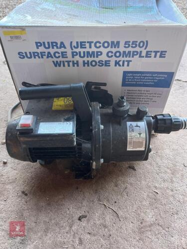 PURA 550 SURFACE WATER PUMP