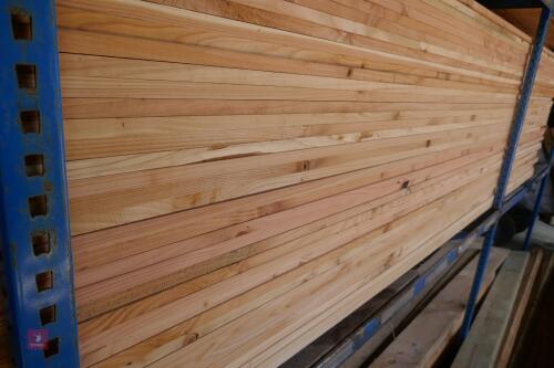 10 X 3M PLANED CEDAR LENGTHS