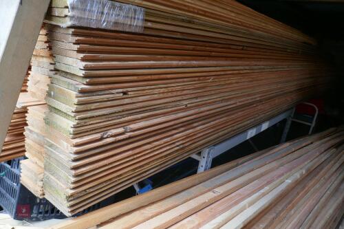 30 X 4.8M OF CEDAR TONGUE & GROOVE