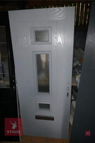 WHITE COMPOSITE DOOR