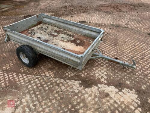 6' X 4' SINGLE AXLE CAR TRAILER