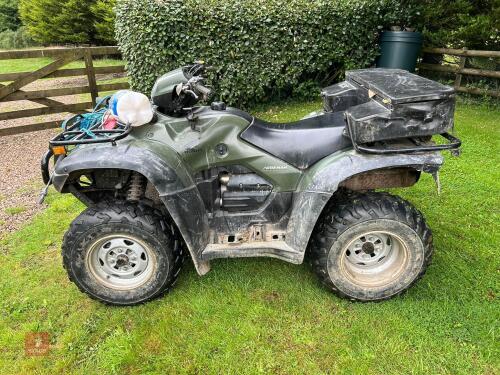 HONDA FOREMAN 500CC 4WD QUAD BIKE