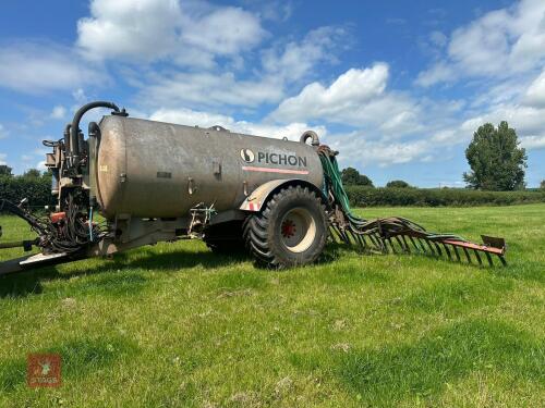 2010 PICHON 2600G SLURRY TANKER