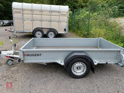 NUGENT 8'6'' X 4'2'' GENERAL CAR TRAILER