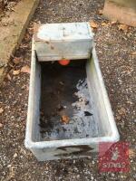 3' GALVANISED WATER TROUGH - 2