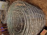 ROLL OF USED SHEEP NETTING - 2