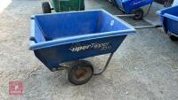 SUPER TIPPER 250 BLUE WHEELBARROW