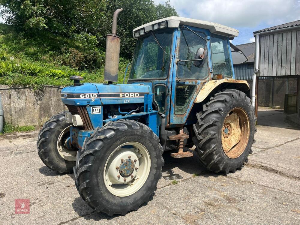 1991 FORD 6810 4WD TRACTOR