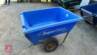 SUPER TIPPER 250 BLUE WHEELBARROW