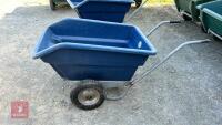 BLUE HIGH CAPACITY TIPPING WHEELBARROW