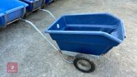 BLUE HIGH CAPACITY TIPPING WHEELBARROW - 4