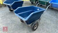 BLUE HIGH CAPACITY TIPPING WHEELBARROW - 11