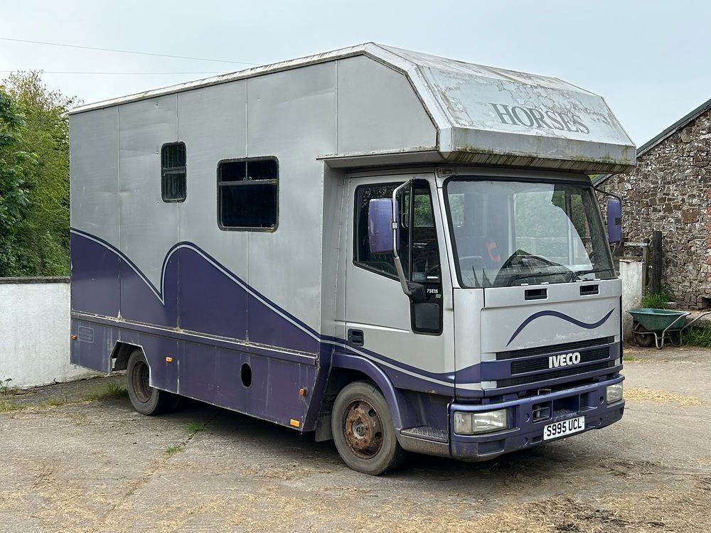 1998 FORD IVECO 7.5T HORSE LORRY