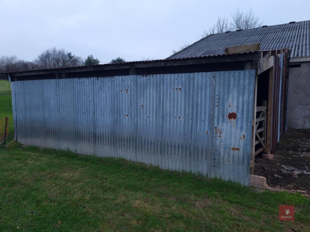 21 6FT USED CORRUGATED IRON SHEETS