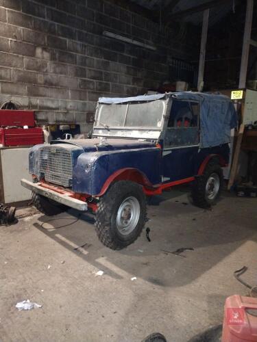 1950 SERIES 1 LAND ROVER 80" PROJECT