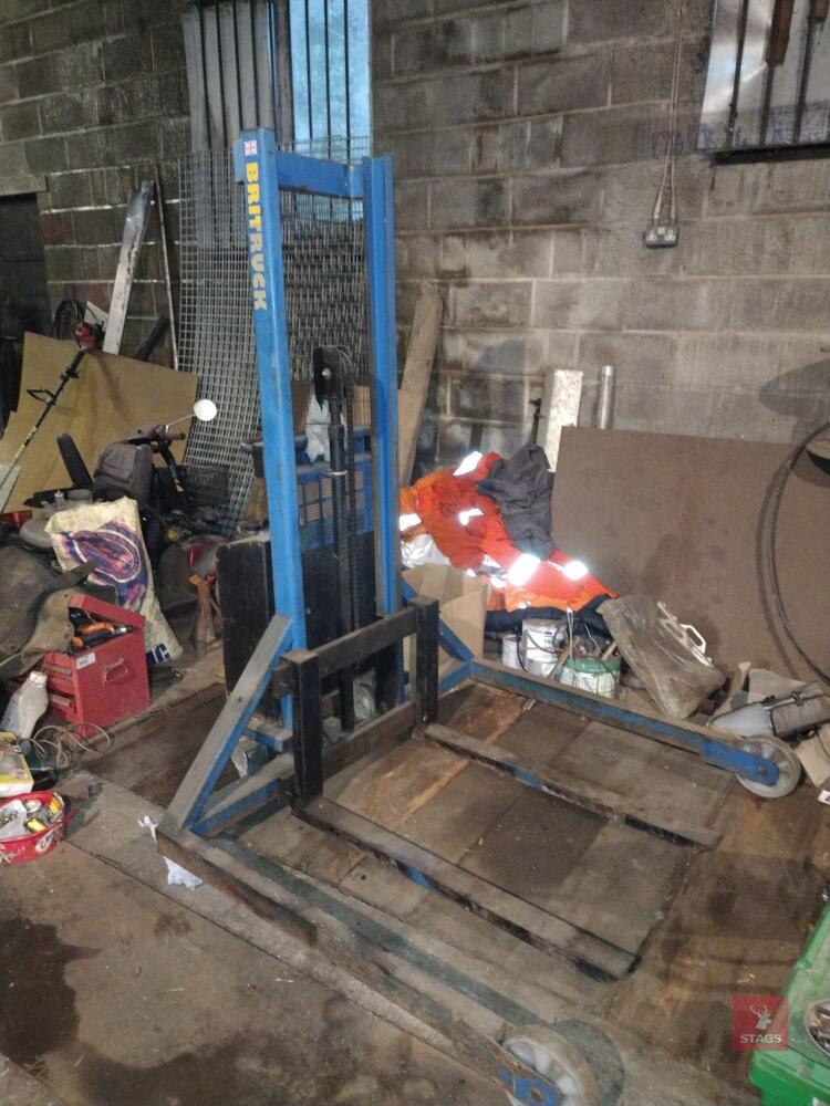 12V WORKSHOP FORKLIFT STACKER