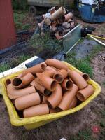 LARGE QTY OF MIXED PIPE FITTINGS & PIPE - 3