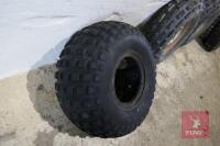 SPARE ATV TRAILER TYRES & TUBE - 2