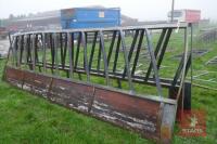 3 15' CATTLE FEED BARRIERS - 4