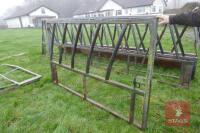 2 7' CATTLE FEED BARRIERS - 4