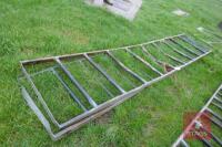 2 12' GLAV CATTLE FEED BARRIER TOPS (C) - 3