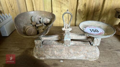 W & T AVERY VINTAGE SCALES