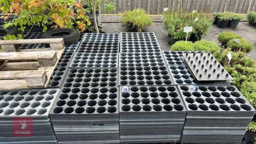 APPROX 200 HEAVY DUTY PLUG TRAYS