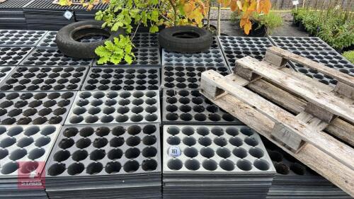 APPROX 200 HEAVY DUTY PLUG TRAYS