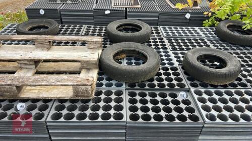 APPROX 200 HEAVY DUTY PLUG TRAYS