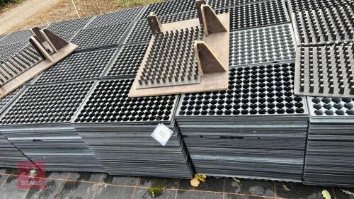 APPROX 200 HEAVY DUTY PLUG TRAYS