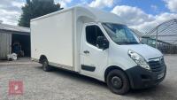 2013 VAUXHALL MOVANO CDTI 125 BOX VAN