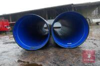 2 LARGE PLASTIC POLYPIPES - 7