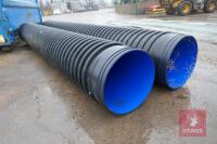 2 LARGE PLASTIC POLYPIPES - 5