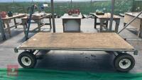 BARPHI 8' X 4' CONTRA-STEERING TROLLEY - 3