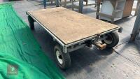 BARPHI 8' X 4' CONTRA-STEERING TROLLEY - 4