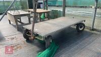 BARPHI 8' X 4' CONTRA-STEERING TROLLEY