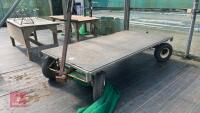 BARPHI 8' X 4' CONTRA-STEERING TROLLEY - 2