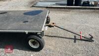 BARPHI 8' X 4' CONTRA-STEERING TROLLEY - 5