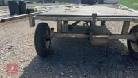 BARPHI 8' X 4' CONTRA-STEERING TROLLEY - 8