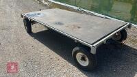 BARPHI 8' X 4' CONTRA-STEERING TROLLEY - 10