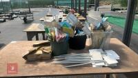 LARGE QTY OF PLANT 'T' LABELS - 4