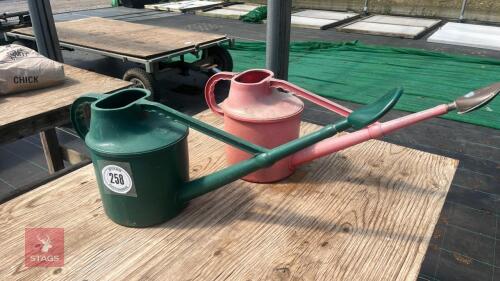 2 HAWS WATERING CANS